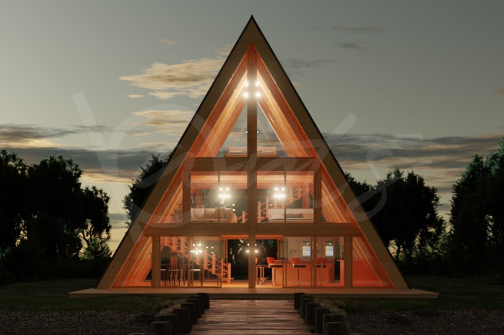 3Д архитектурна визуализация на екстериор - вила