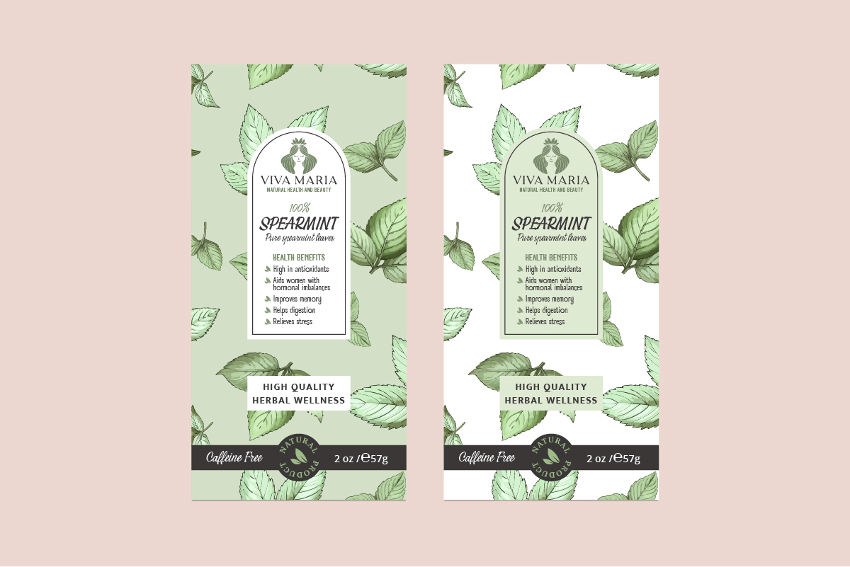 Брандинг и визуална идентичност - Дизайн на етикети за билкови продукти