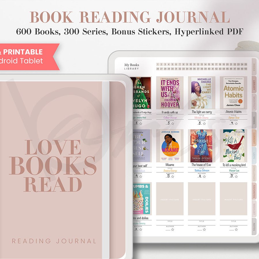 Дизайн на дигитален продукт за iPad "Читателски дневник" + дизайн на рекламен постер